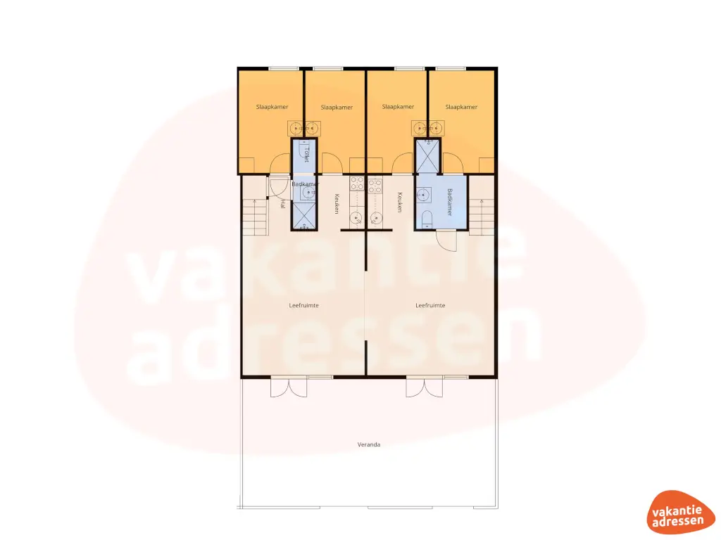 Vakantieadressen accommodatie afbeelding