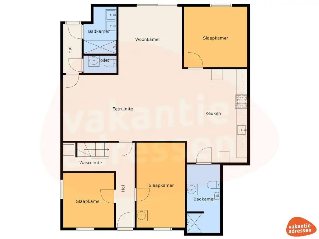 Vakantieadressen accommodatie afbeelding