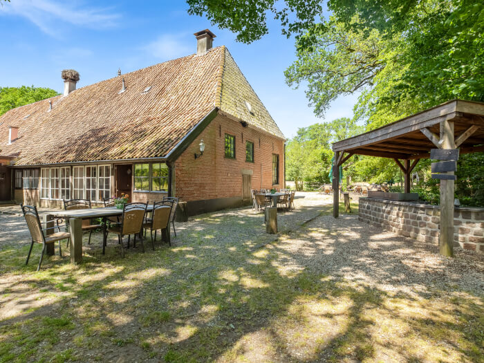 Vakantiehuis in Rossum (Overijssel) voor 14 personen met 6 slaapkamers.