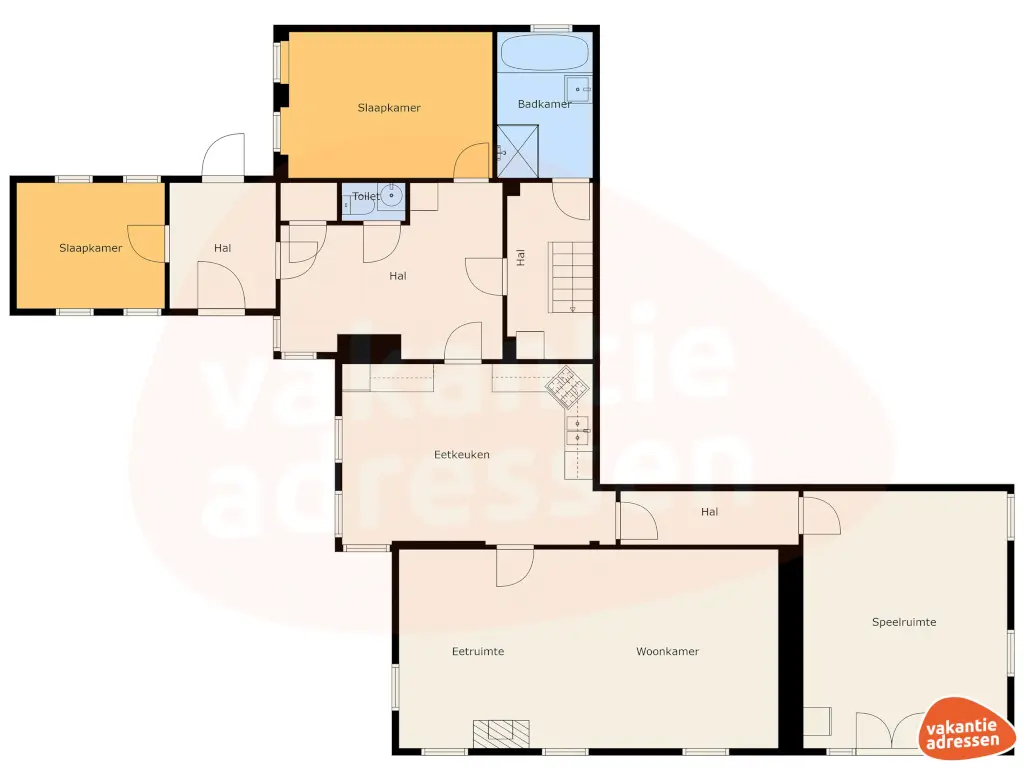 Vakantieadressen accommodatie afbeelding