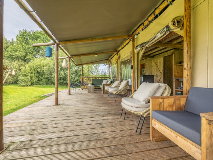 Vakantiehuis in Beltrum (Gelderland) voor 62 personen met 31 slaapkamers.