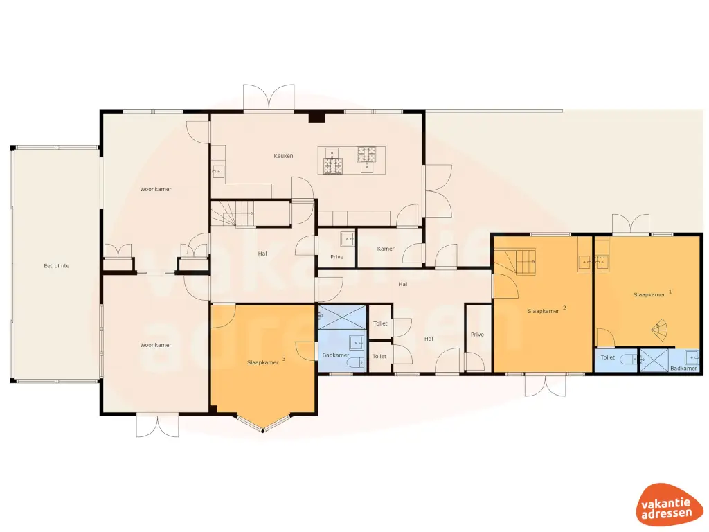 Vakantieadressen accommodatie afbeelding