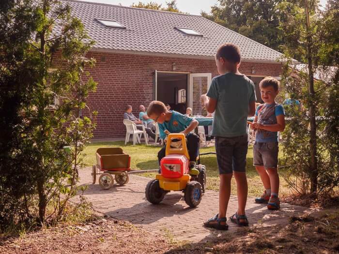 Vakantiehuis in Odiliapeel (Noord-Brabant) voor 16 personen met 7 slaapkamers.